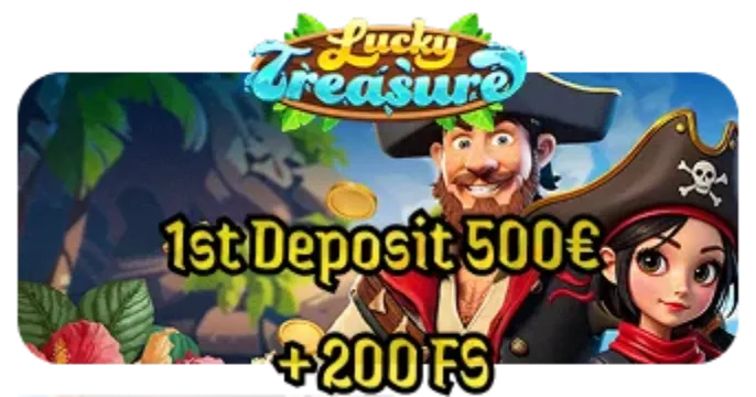 Lucky Treasure Casino 1st deposit